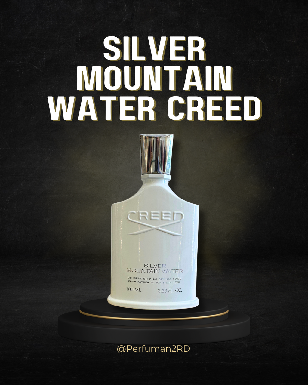 Creed Silver Mountain Water 3.3 oz Eau De Parfum