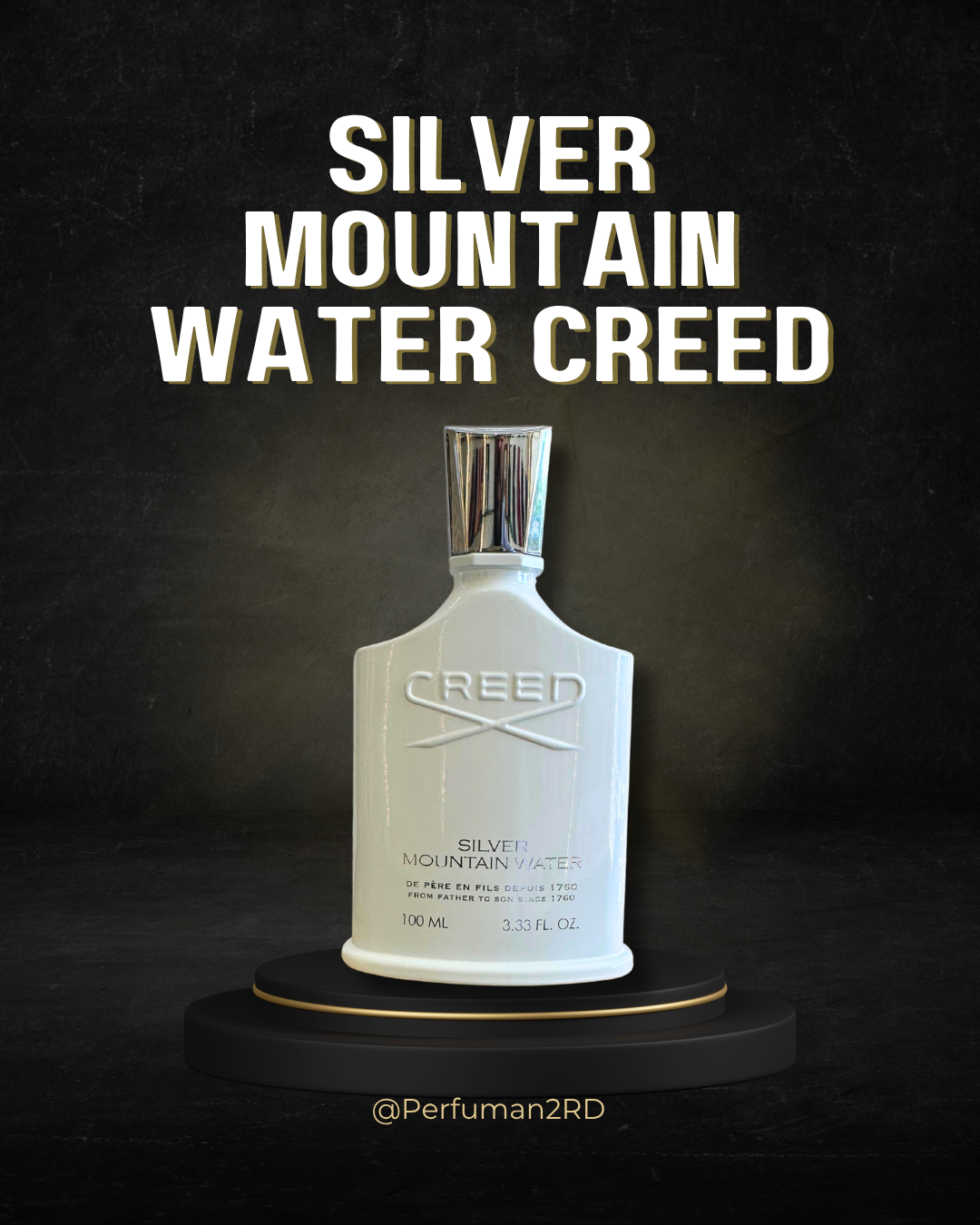 Creed Silver Mountain Water 3.3 oz Eau De Parfum
