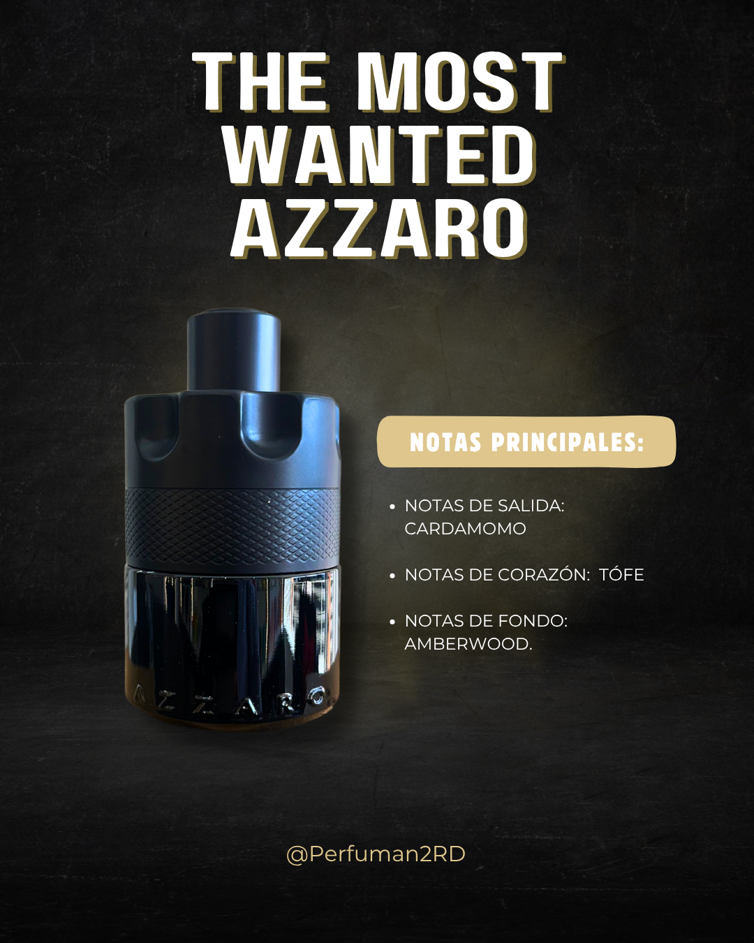 The Most Wanted by Azzaro for Men 3.3 oz Eau De Parfum