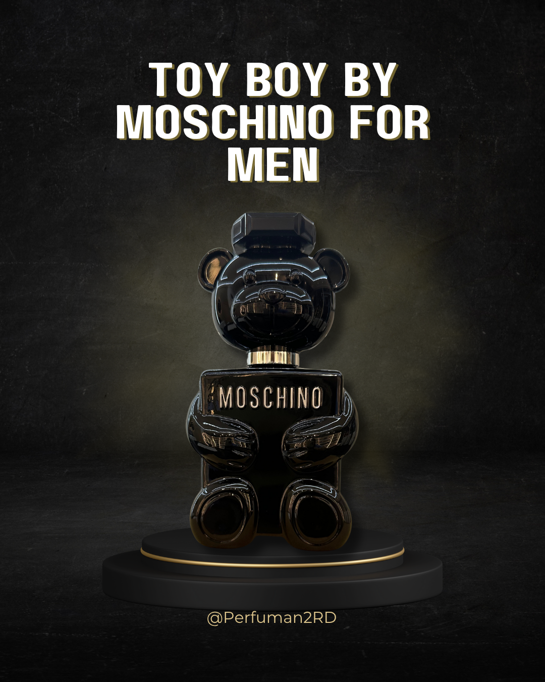 Toy Boy by Moschino for Men 3.4 oz Eau De Parfum