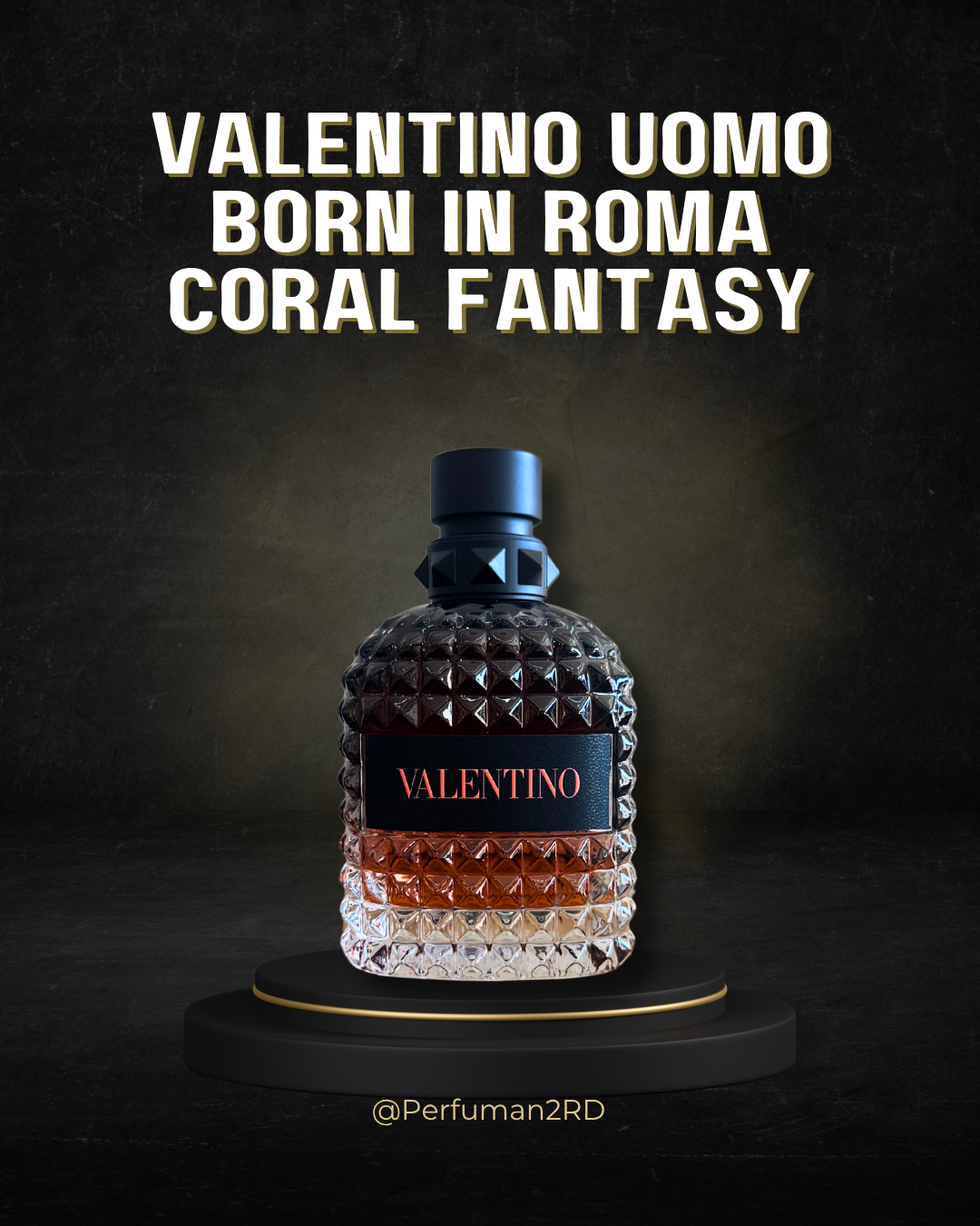 Valentino Uomo Born in Roma Coral Fantasy for Men 3.4 oz Eau De Toilette