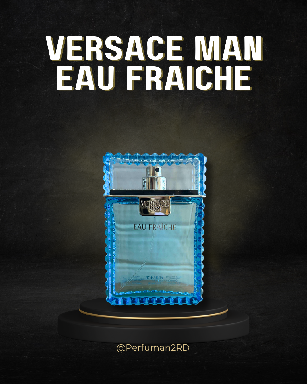 Versace Man Eau Fraiche 3.4 oz Eau De Toilette